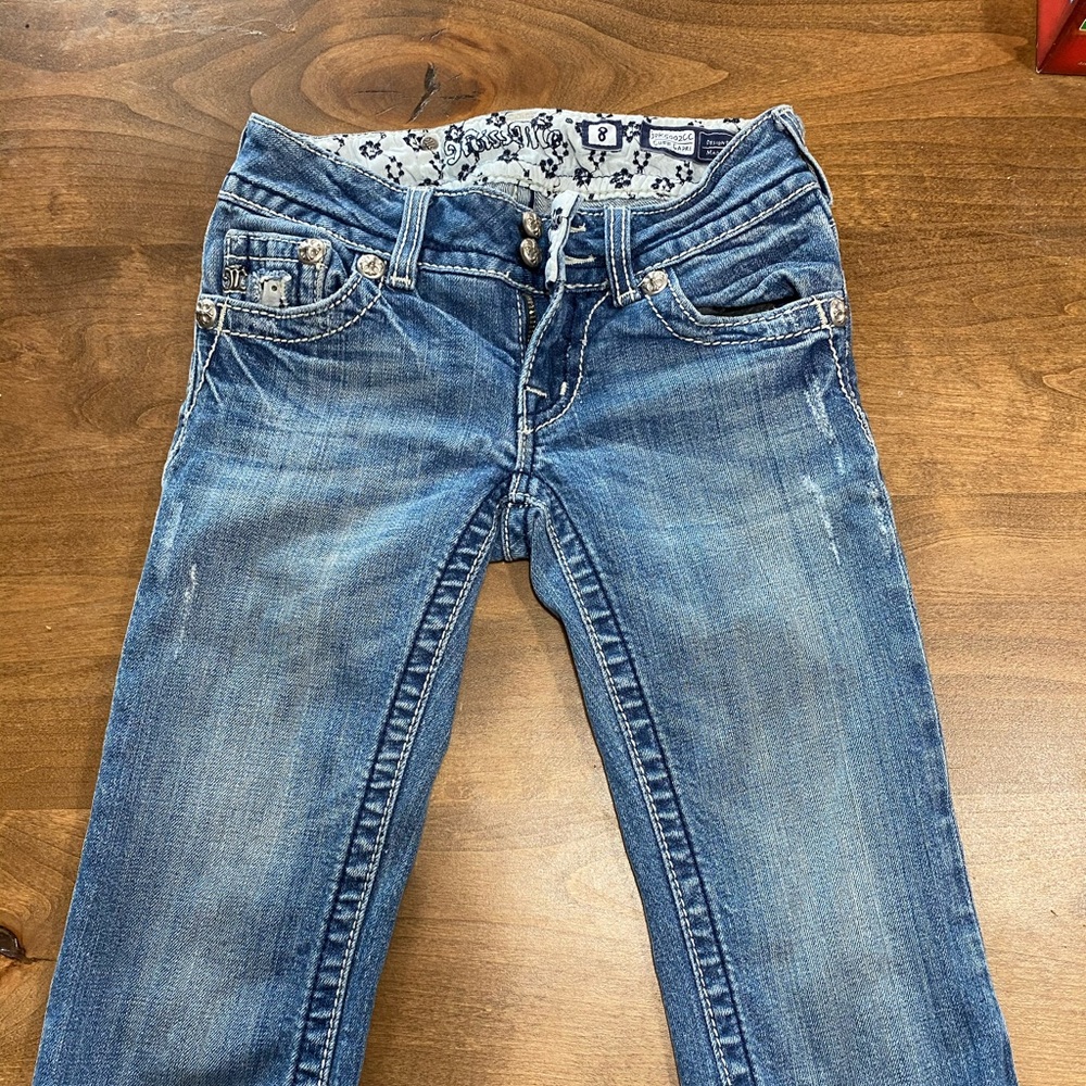 Miss Me Girls Cropped Pants